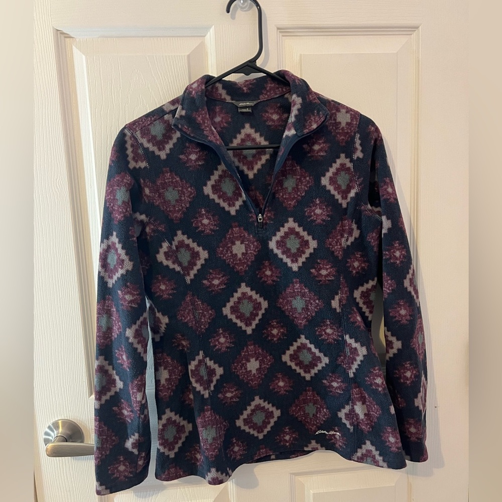 Eddie Bauer Women’s 1/4 Zip Pullover Size Small